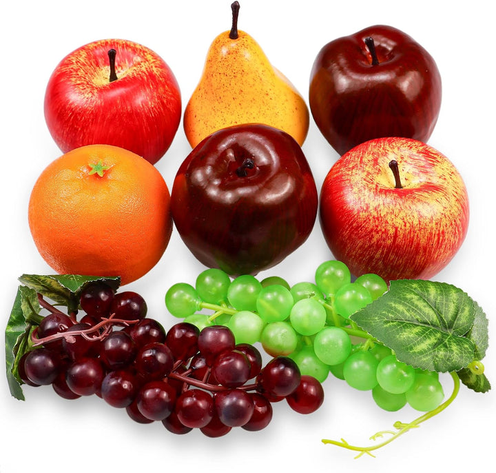 8 Stück Künstliches Obst Dekoration, Realistische Künstliche Früchte Für Zuhause Deko Küche, Party,