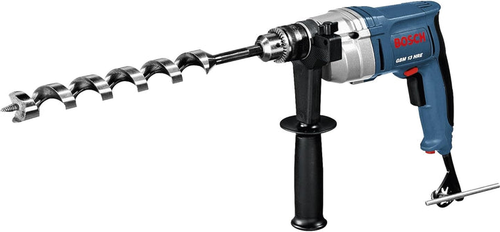 Bosch Professional Bohrmaschine GBM 13-HRE (Zusatzhandgriff, Zahnkranzbohrfutter 1,5 - 13 mm, im Kar