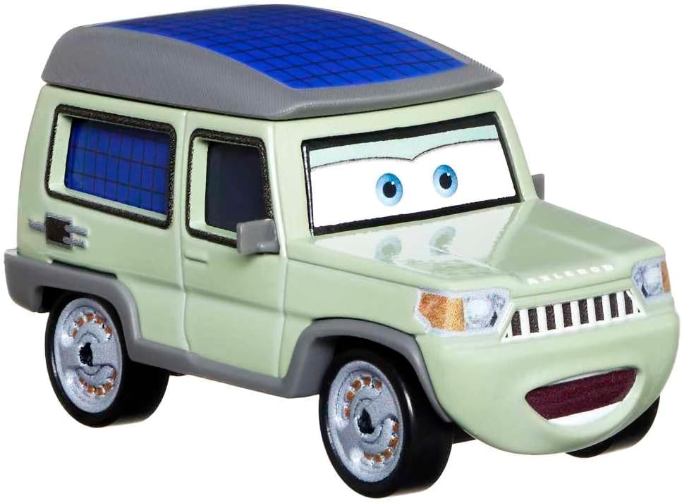 Disney Pixar Cars - Miles Axlerod with Microphone