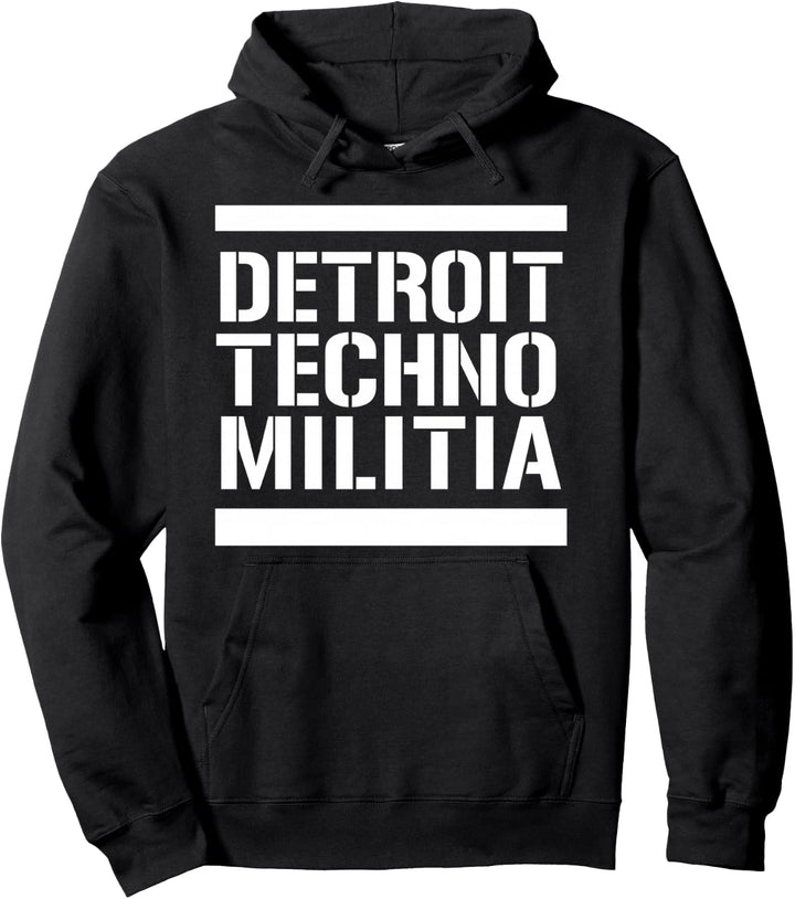 Detroit Techno-Miliz Pullover Hoodie