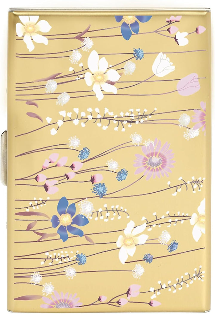 BONSYL® Kreditkartenetui aus Metall, RFID Blockierendes Edelstahl Kartenetui, Ultradünne Metall Geld