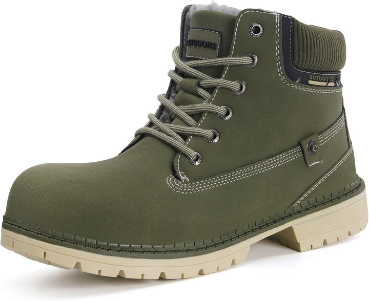 Unisex Winterstiefel Warm Winterschuhe Gefütterte Stiefeletten Wasserdicht Boots Gr.36-47, 39 EU T&#