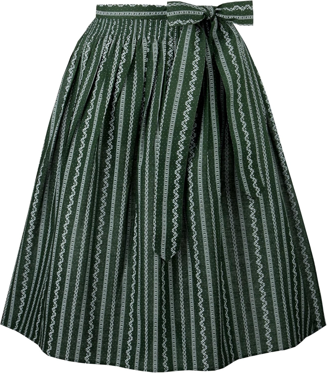Stockerpoint Damen Schürze Claire Dirndlschürze, Tanne, Regular