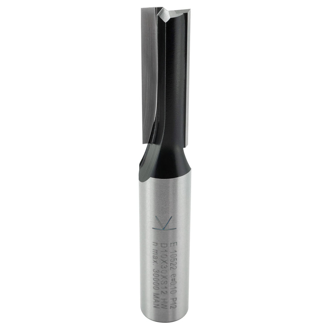 ENT 10522 Nutfräser HW, Schaft (S) 12 mm, Durchmesser (D) 10 mm, NL 30 mm, SL 40 mm, GL 76 mm D=10 /