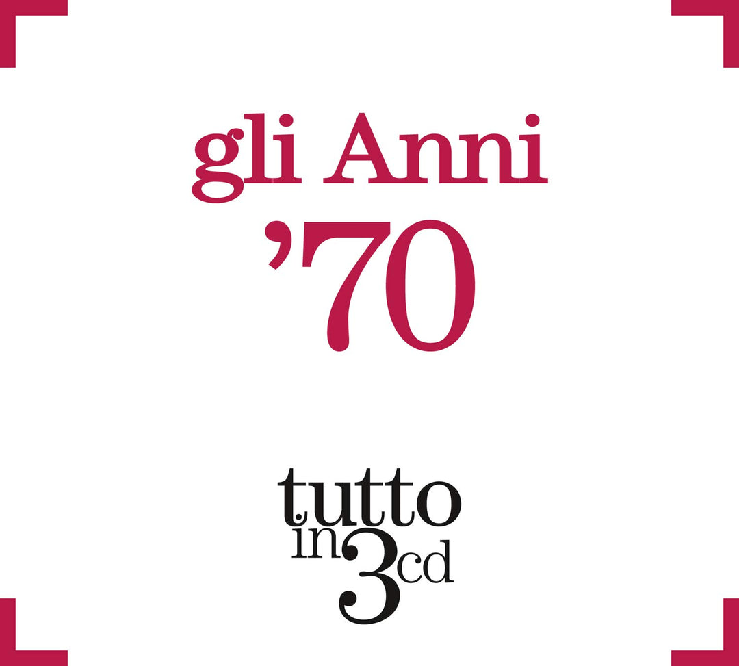 Anni 70 / Various, Audio-CD
