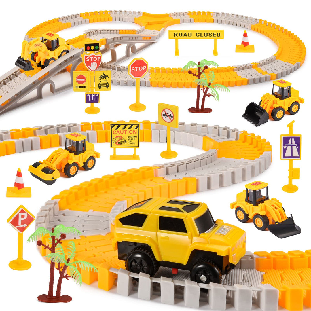Kinderspielzeug ab 2 3 4 5 6 Jahre, Rennbahn Kinder Geschenk 2-6 Jahre Junge Autorennbahn Spielzeug