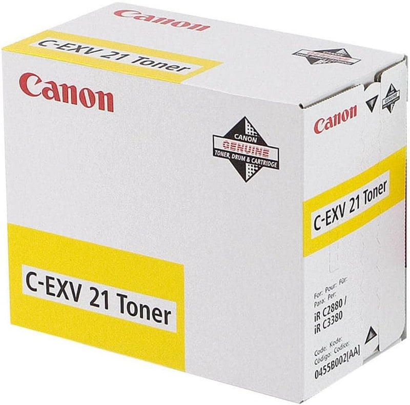 Canon 0455B002 C-EXV 21 Tonerkartusche gelb 14.000 Seiten