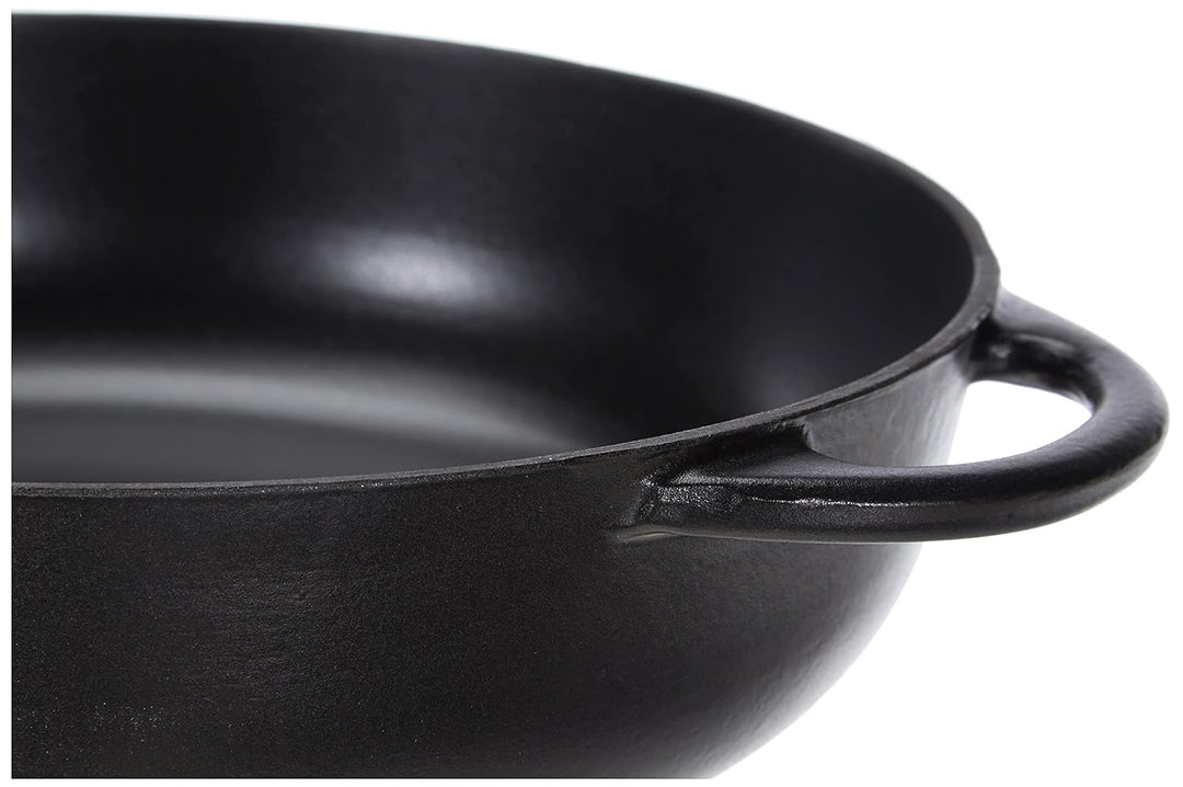 Küchenprofi Bauernpfanne, Gusseisen, Schwarz, 28 cm, 28 x 28 x 15 cm Schwarz 28cm, Schwarz 28cm