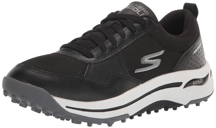 Skechers Herren Go Arch Fit-Line Up Golf Shoes 46 EU Schwarz, 46 EU Schwarz