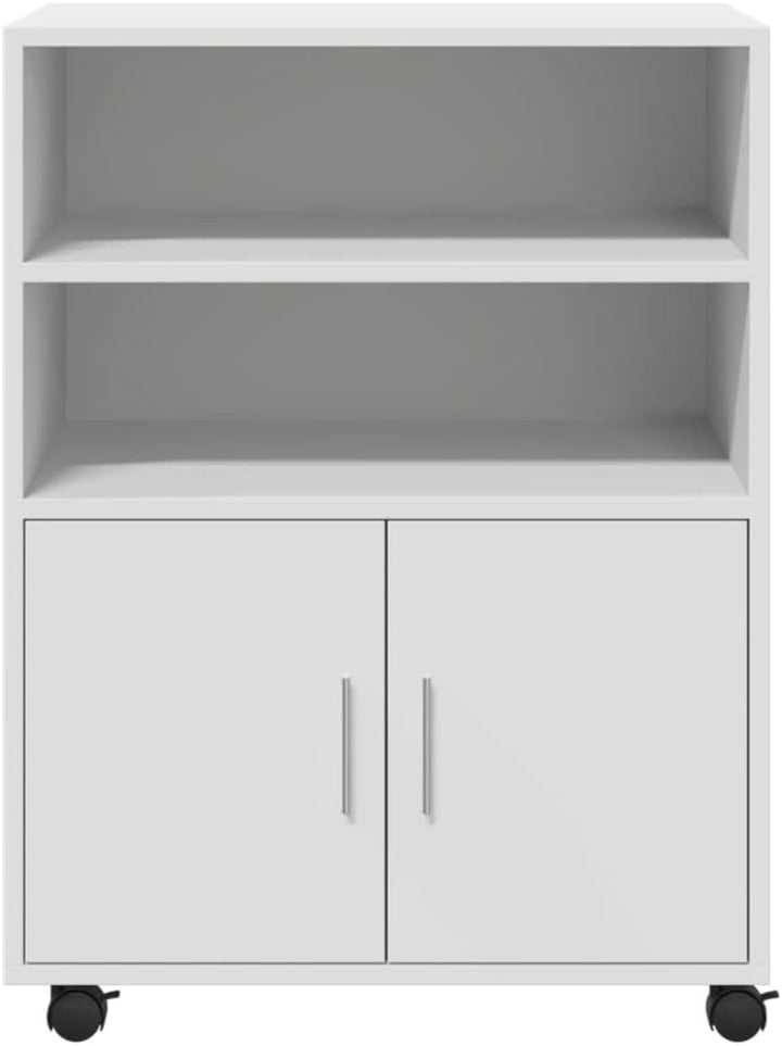 vidaXL Rollschrank, Büroschrank mit Stauraum, Aktenschrank für Wohnzimmer Büro, Bürocontainer Schran