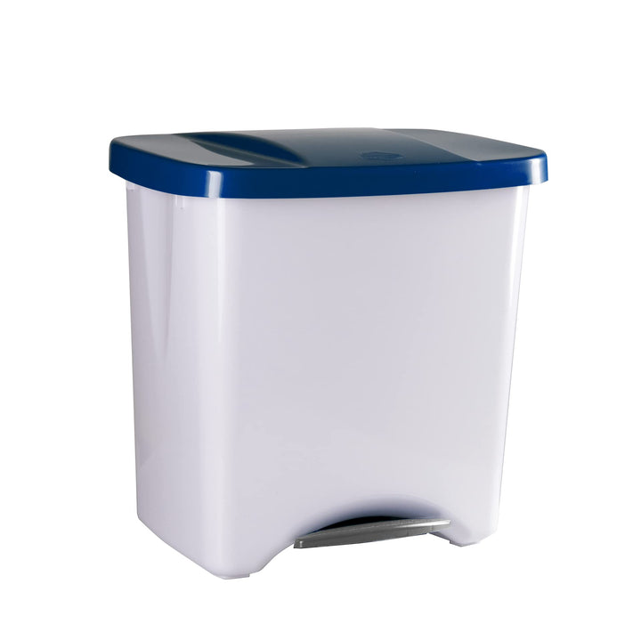 Denox Ecosystem Abfalleimer, 50 l Zentimeter Azul y gris claro Blau, Blau