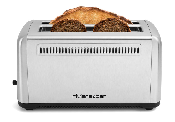 Riviera & Bar GP540A Toaster, 2 Schlitze, extralang, Edelstahl