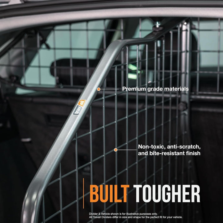 Travall Hundegitter & Trenngitter für Volvo XC40 Schragheck (2017-) Fahrzeugspezifischer Hundeschutz