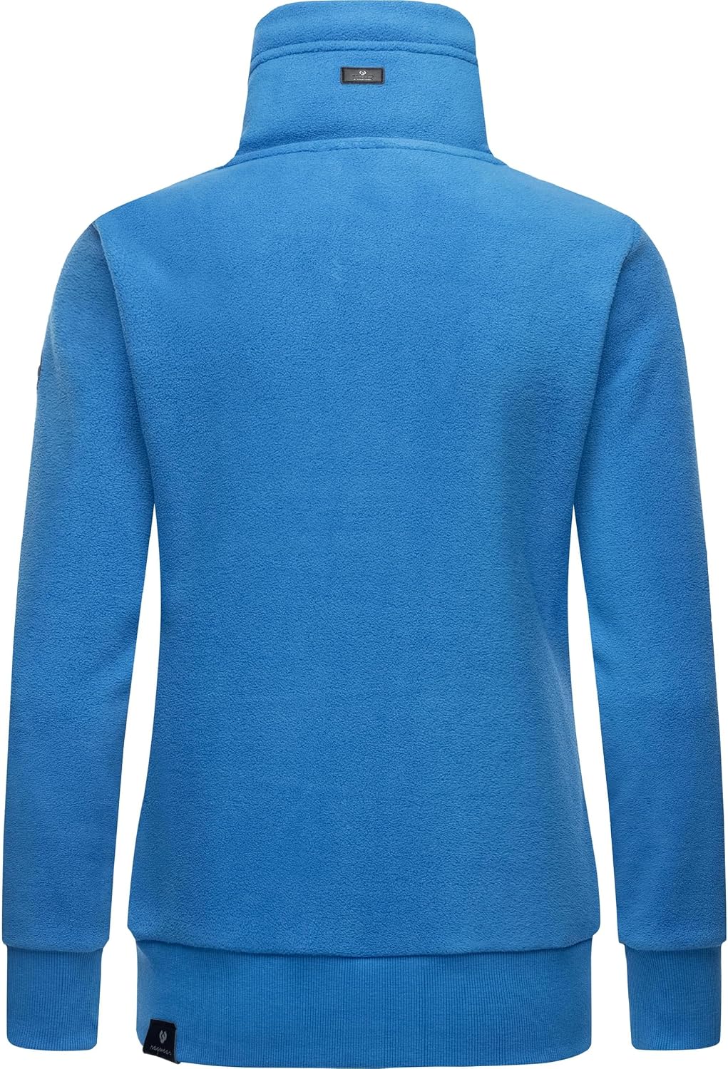Ragwear Damen Zip-Hoodie Kapuzenjacke Sweatjacke Rylie Fleece Zip Solid XS-XXL S Blau, S Blau