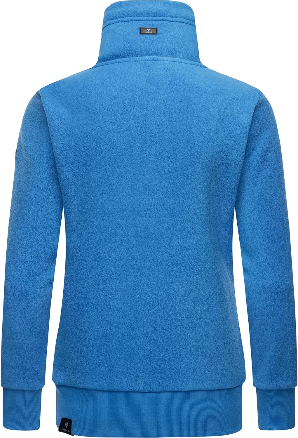 Ragwear Damen Zip-Hoodie Kapuzenjacke Sweatjacke Rylie Fleece Zip Solid XS-XXL S Blau, S Blau