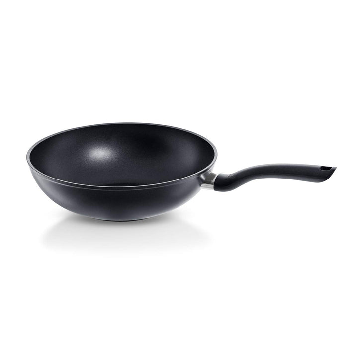 Fissler Cenit / Aluminium-Wok, Asia-Pfanne (Ø 28 cm) beschichtet, antihaftend, hoher Rand - Induktio