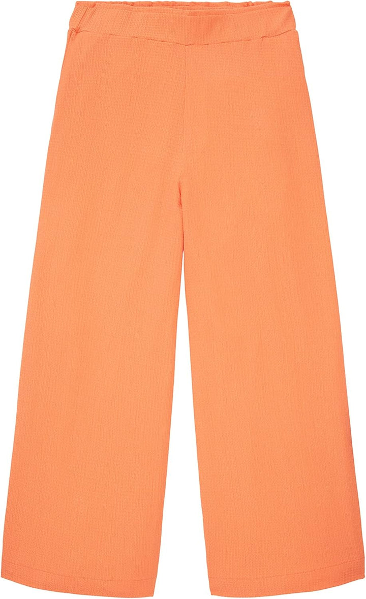 TOM TAILOR Denim Damen Basic Culotte Hose M 31699 - Luminous Coral, M 31699 - Luminous Coral