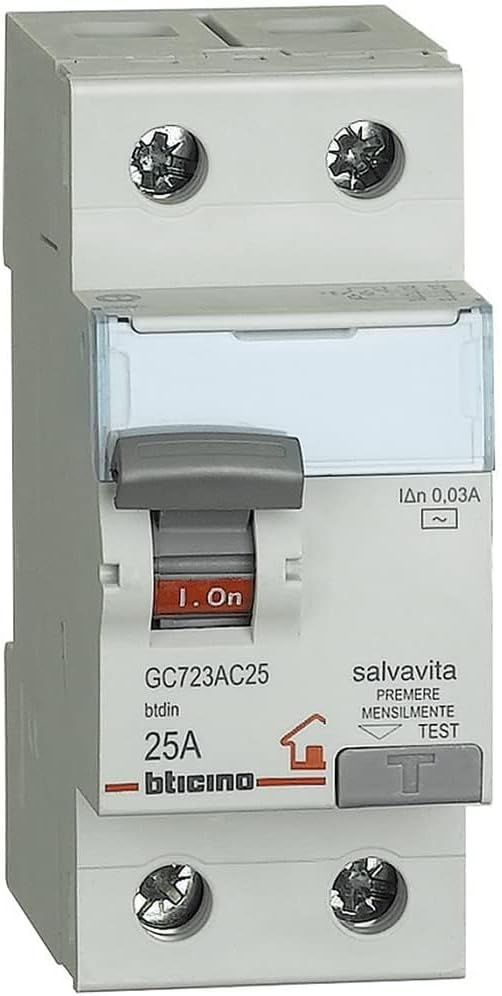 Bticino gc723ac25 btdin Circuit Breaker, 2 Module