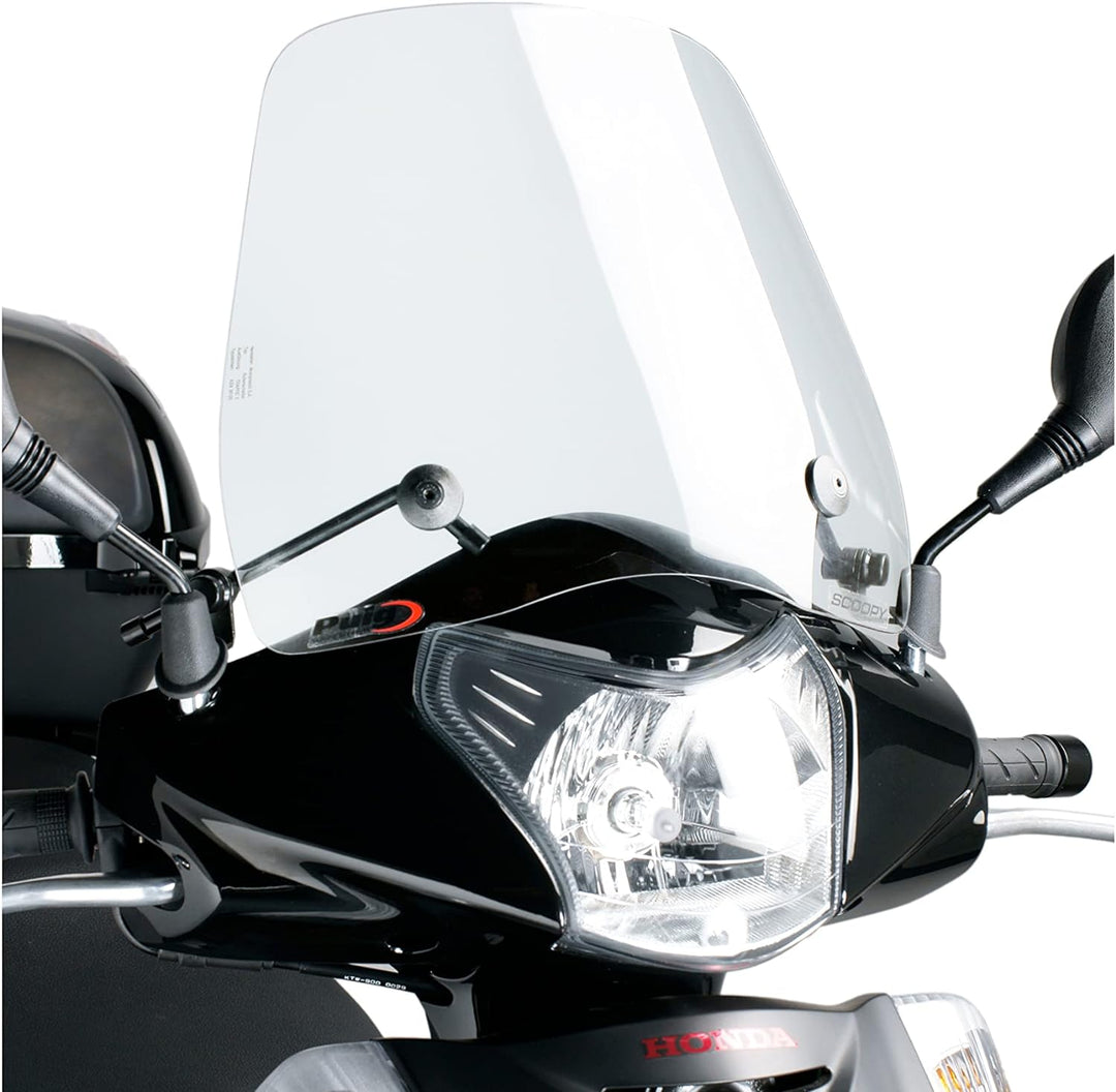 Windschild 4045W Puig Traffic Honda SH125i 07-08, SH150i 07-08, SH300i Scoopy 44387 klar Transparent
