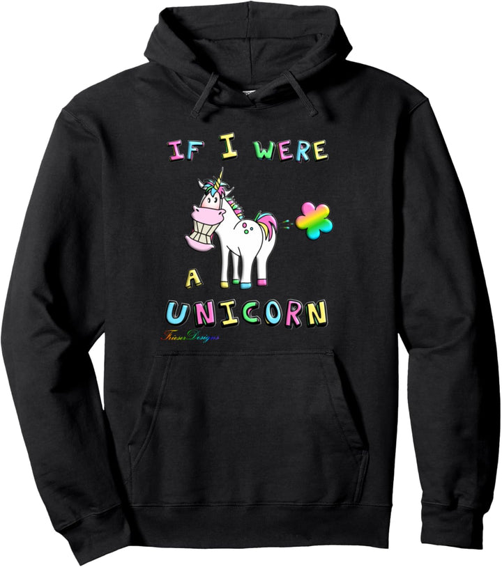 Pupsendes Einhorn verrücktes Pony ist etwas anders lustiges Pullover Hoodie