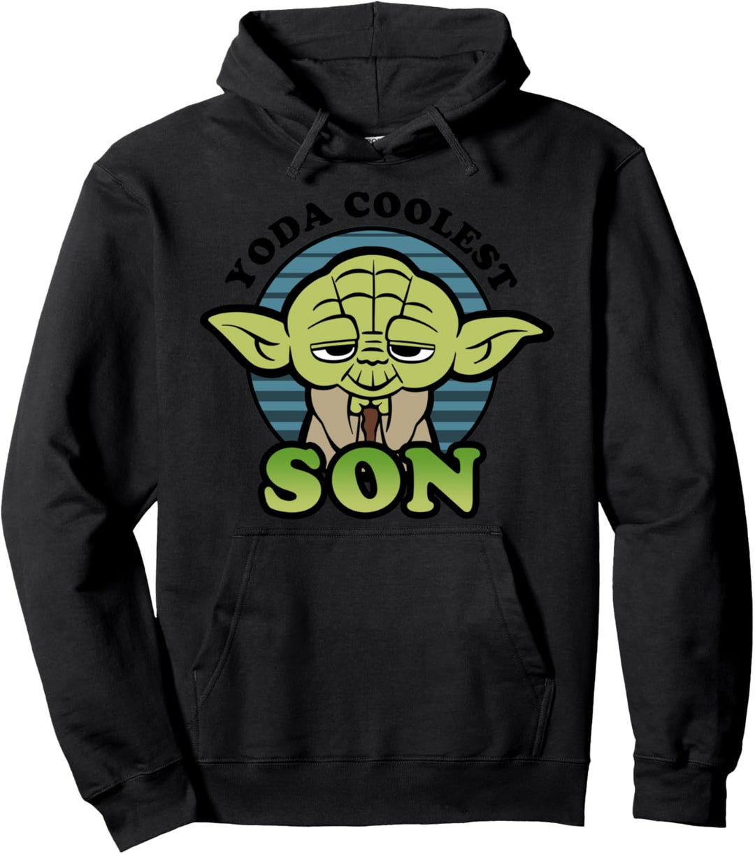 Star Wars Yoda Coolest Son Cartoon Pullover Hoodie