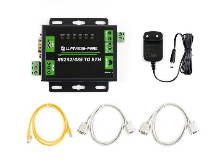IBest Industrial RS232/RS485 to Ethernet Converter Module with Both RS232 and RS485 Interface Work I