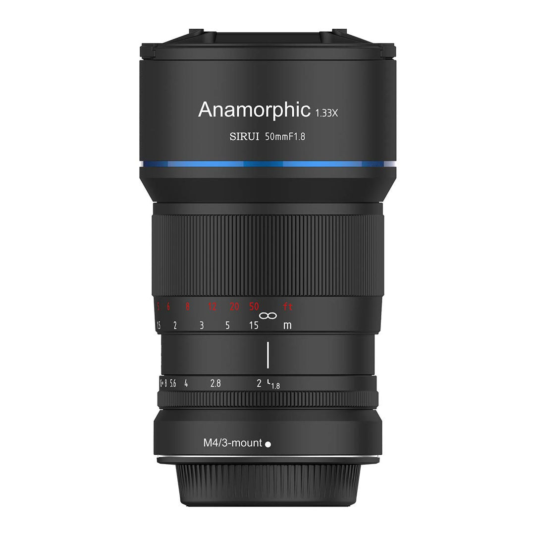 SIRUI 50mm Blende f1.8 Faktor 1.33x APS-C Anamorphot Prime Objektiv Objektive Lens Lenses Modell SR-