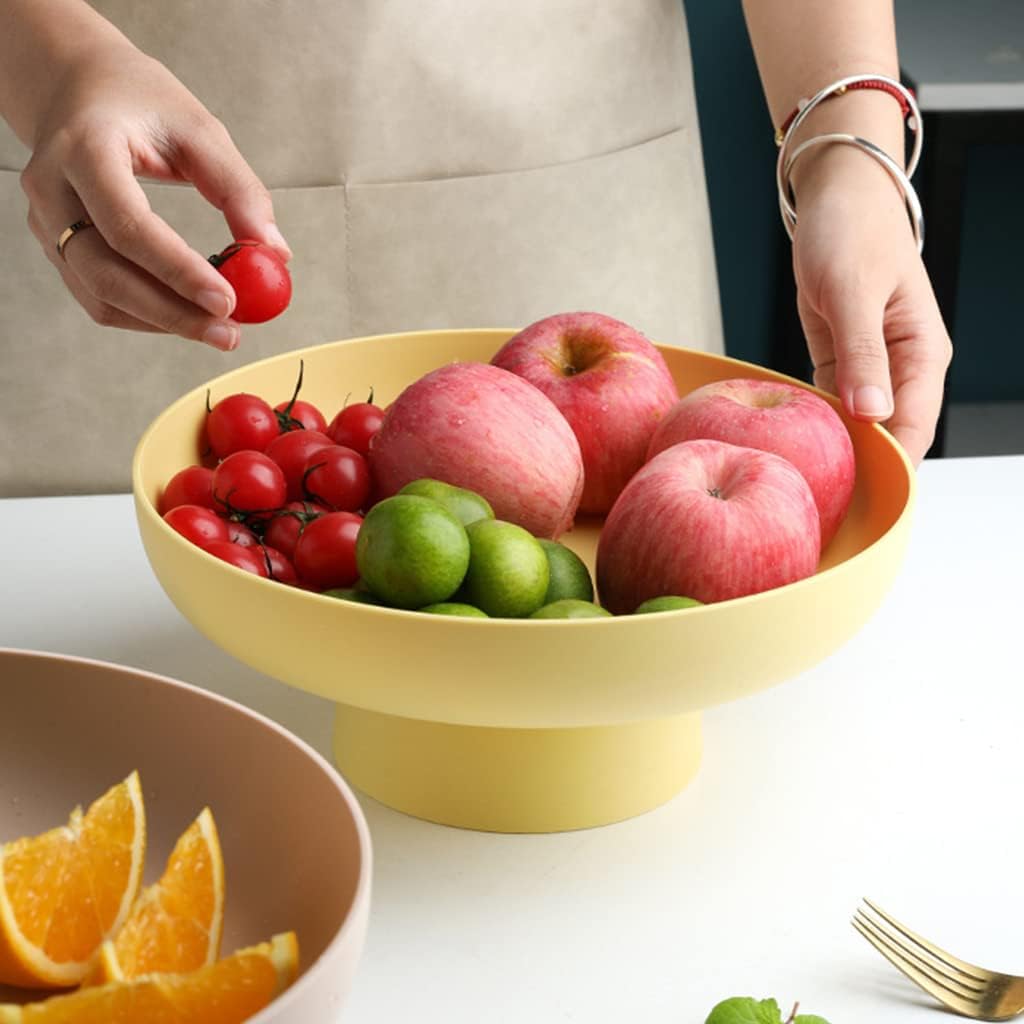 Obstschale runder Abfluss Obstkorb Moderner Behälter für Küchentheke, B