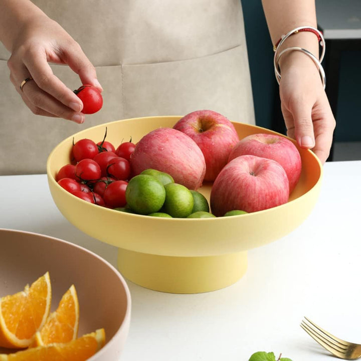 Obstschale runder Abfluss Obstkorb Moderner Behälter für Küchentheke, B