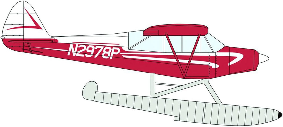 Minicraft 11663 Modellbausatz Super Cup Floatplane, Mittel