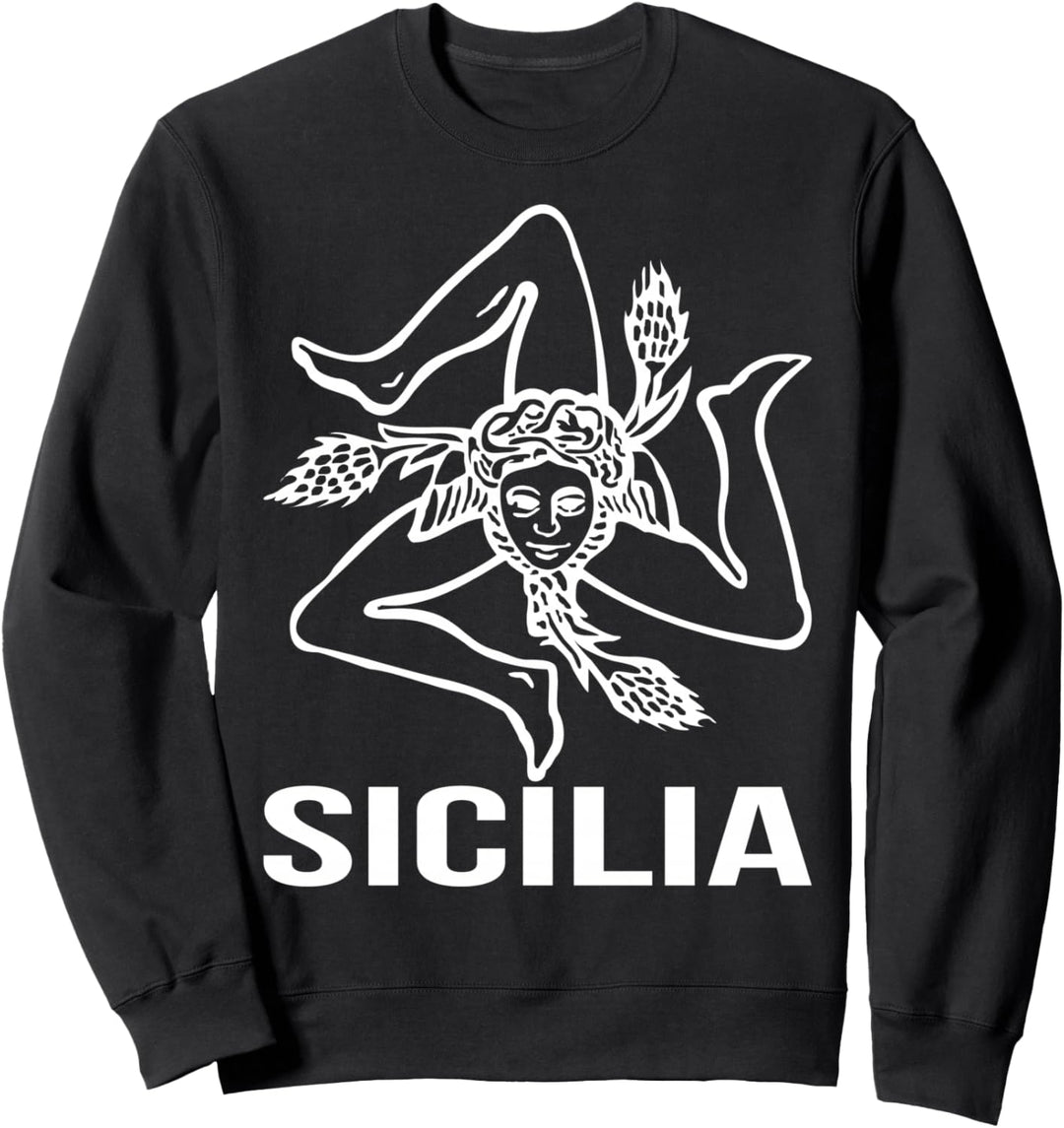 Sizilien Sicilia Sizilien Sicily Italy Italian Urlaub Sweatshirt