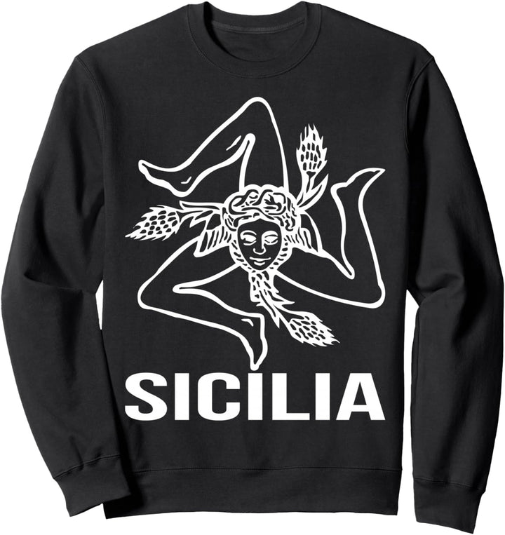 Sizilien Sicilia Sizilien Sicily Italy Italian Urlaub Sweatshirt