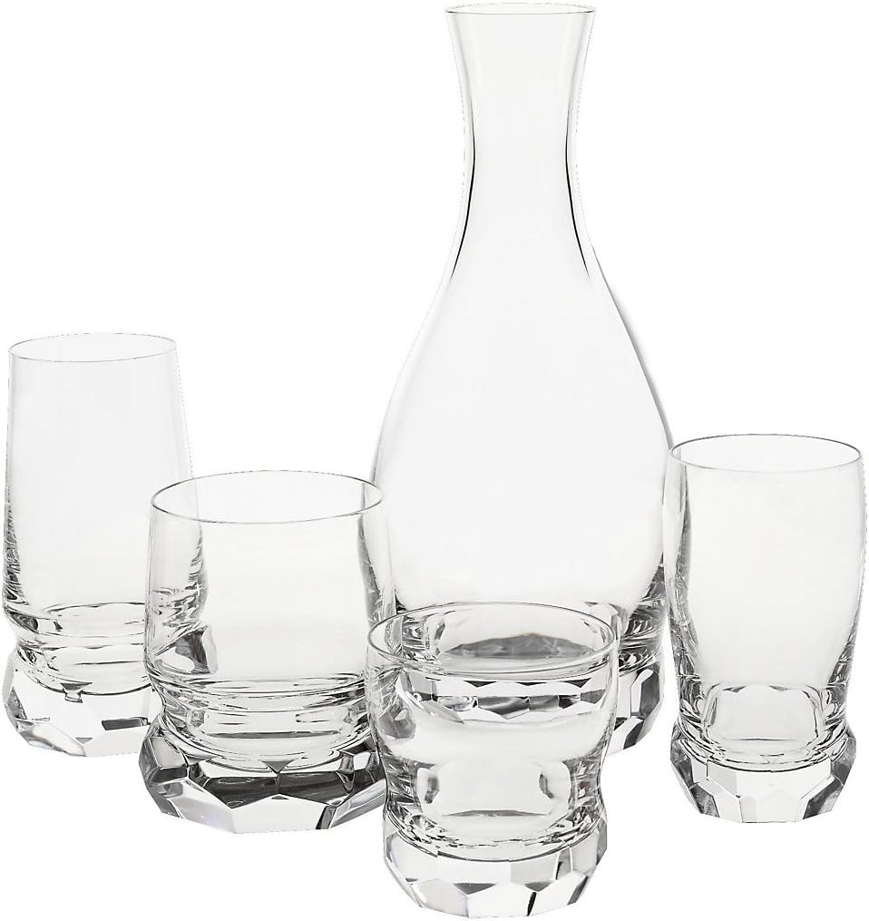 CRISTALICA Exklusives Whiskeyglas Whiskeybecher Basic Diamant 340 ml Transparent Kristall