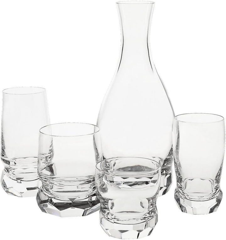 CRISTALICA Exklusives Whiskeyglas Whiskeybecher Basic Diamant 340 ml Transparent Kristall