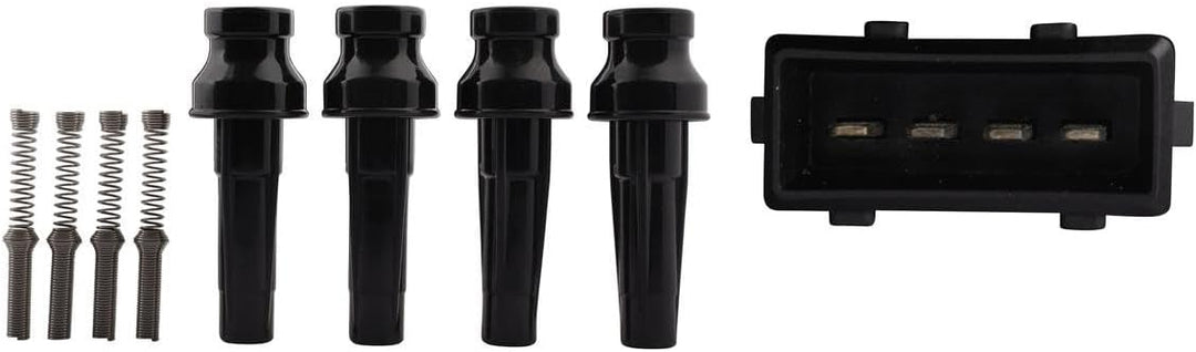 HELLA 5DA 193 175-451 Zündspule - 12V - 4-polig - Blockzündspule - geschraubt