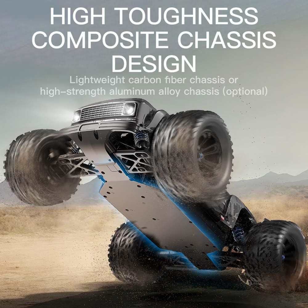 X-Verse 1:12 70KM/H Ferngesteuertes Auto für Erwachsene, 4WD Wasserdichtes Schnelles RC Truck mit 3S