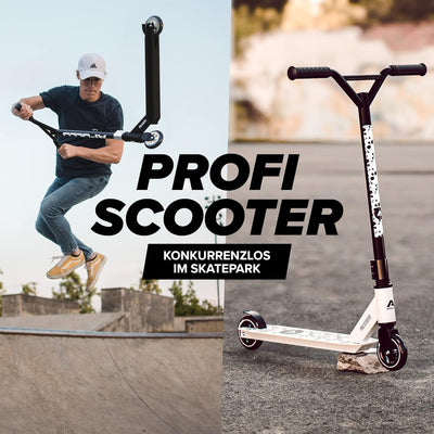 Apollo Stunt Scooter - Genius Pro | Robuster Kinder Scooter mit ABEC 9 Kugellager | Trick Roller, Tr
