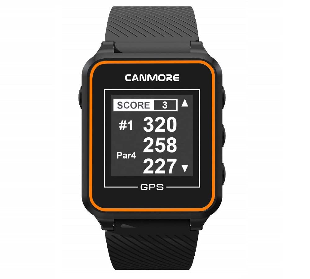 CANMORE TW356 GPS Golf-Uhr (orange), orange