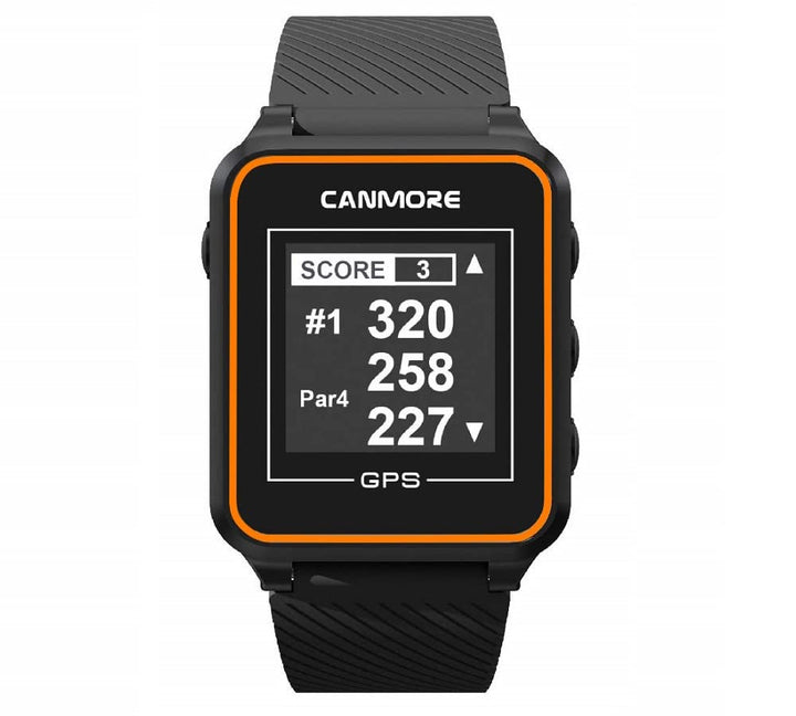 CANMORE TW356 GPS Golf-Uhr (orange), orange