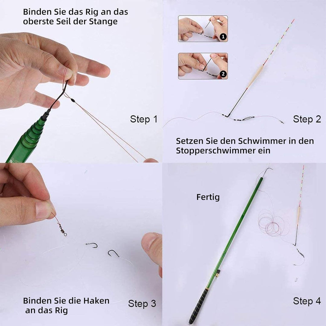 Goture Angelrute,Stipprute,Geocaching Angel,Teleskoprute,Karpfenrute,Forellenrute,Teleskop Angelrute