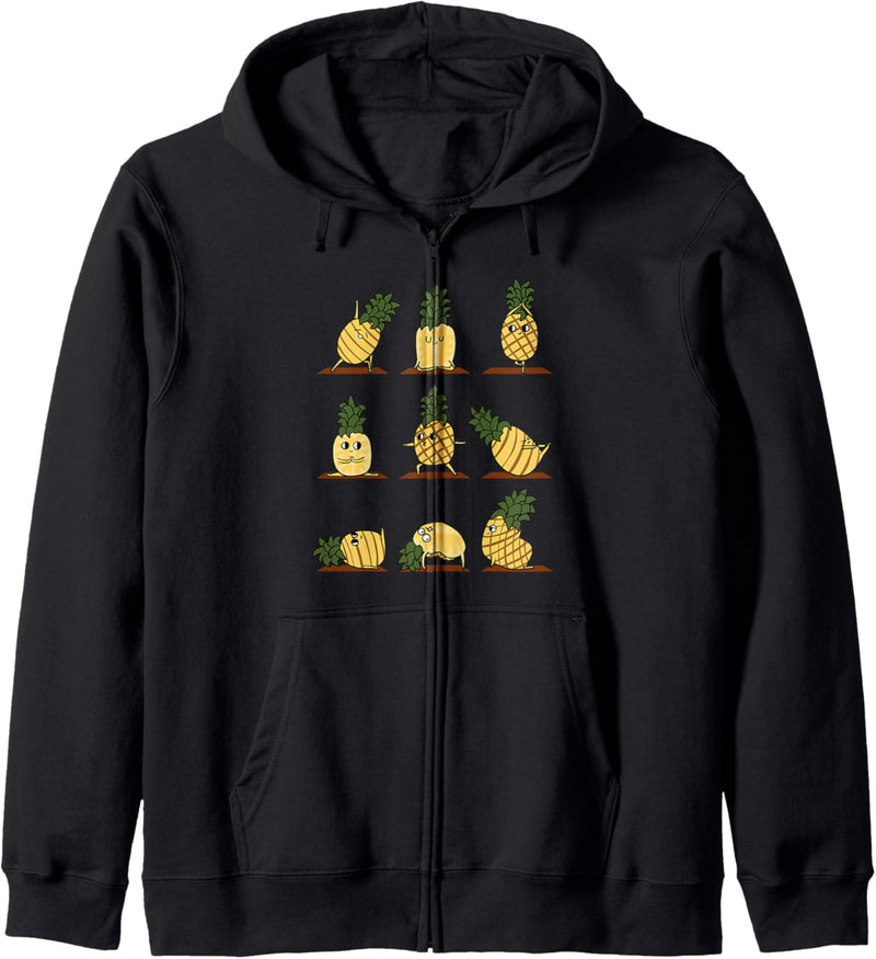 Pineapple Yoga Kapuzenjacke