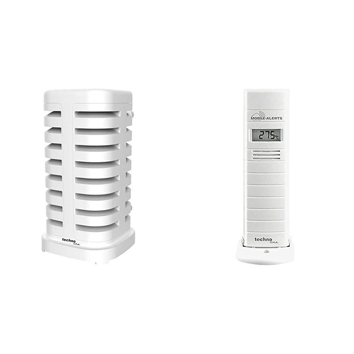 MA 10200 Funkwetterstation mit Schutzhülle für den Aussensender mit Wetterschutz, mit Wetterschutz