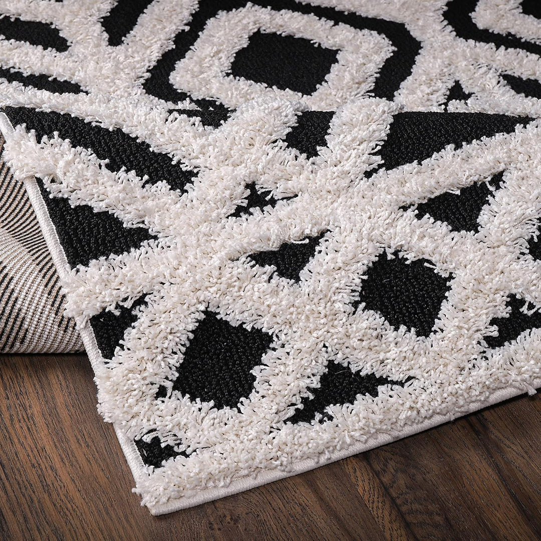 SANAT Wohnzimmer Teppich - Luxus Shaggy Nicht-schuppend Teppich, Wohnzimmer Schlafzimmer Esszimmer E