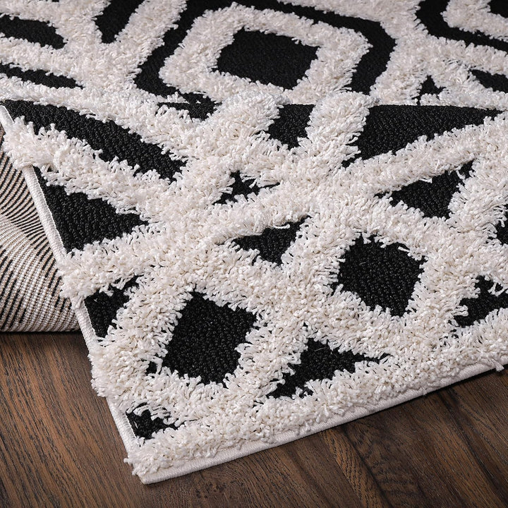 SANAT Wohnzimmer Teppich - Luxus Shaggy Nicht-schuppend Teppich, Wohnzimmer Schlafzimmer Esszimmer E