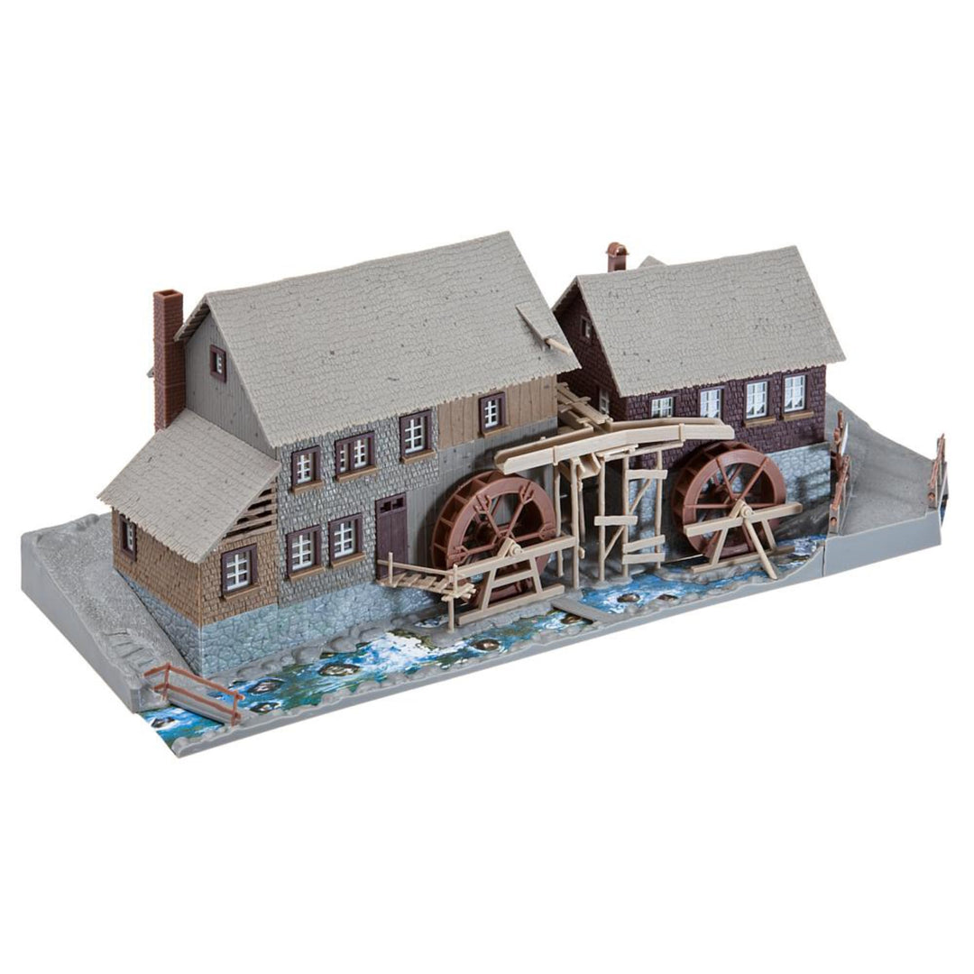 FALLER Hexenlochmühle Modellbausatz mit 255 Einzelteilen 310 x 130 x 115 mm I Modelleisenbahn Zubehö