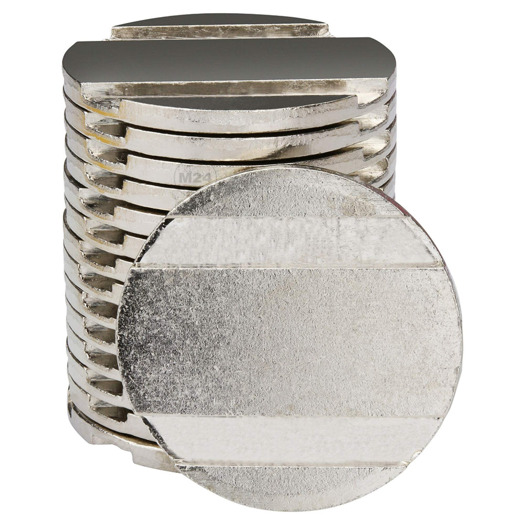 100 x Münzautomat Wertmarke pd25, profiliert, 25mm x 2mm, Token für Münzgerät (Vernickelt) 100 Stück