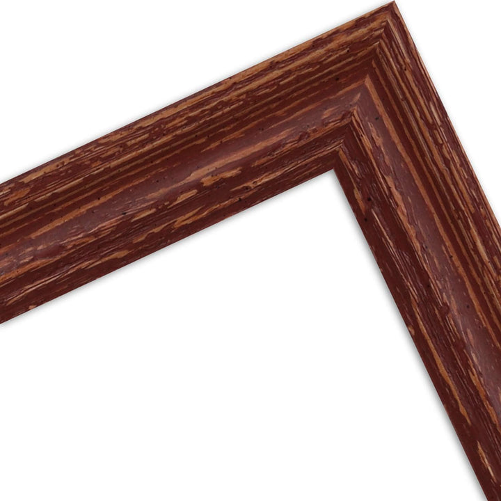 WANDStyle Bilderrahmen 30x60 Braun, Vintage Bilderrahmen Holz, hochwertiger Holzbilderrahmen, Poster