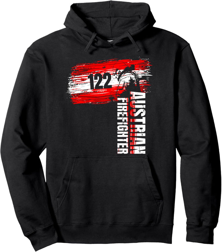 Austrian Firefighter - THREE Pullover Hoodie