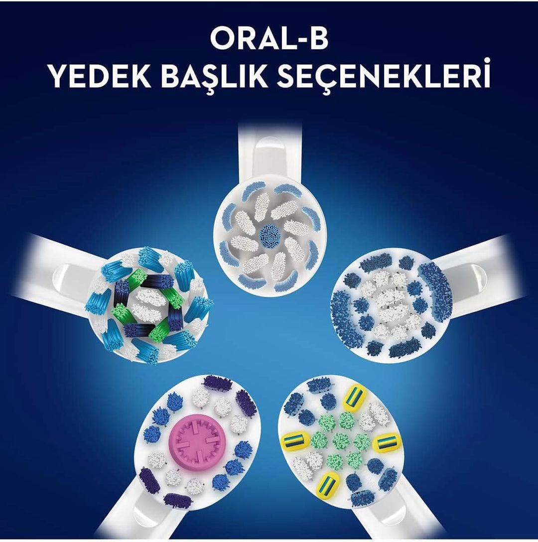 Oral-B Zahnbürste Ersatzkopf Cross Action 4 Stück Weiss 1 stück (4er Pack), Weiss 1 stück (4er Pack)