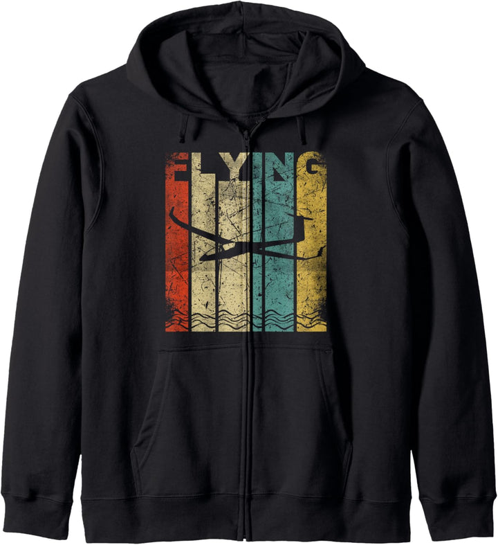 Segelfliegen | Segelflugzeug | Segelflieger Geschenk Vintage Kapuzenjacke